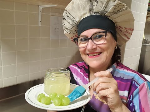 Gel brillo para tartas de frutas