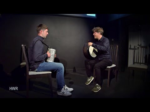 Jim Higgins (1): bodhrán  & Joseph Mannion: accordion; jigs - Craiceann Bodhrán Festival 2025