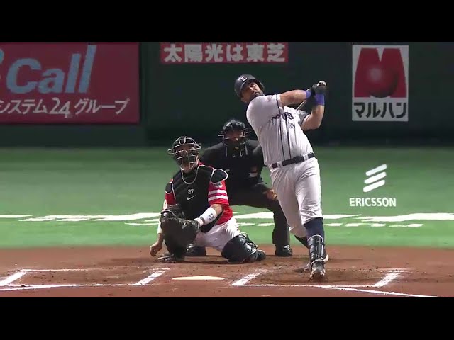 【7回表】ライオンズ・メヒア リーグトップタイ29号ソロホームラン!! 2014/9/5 H-L