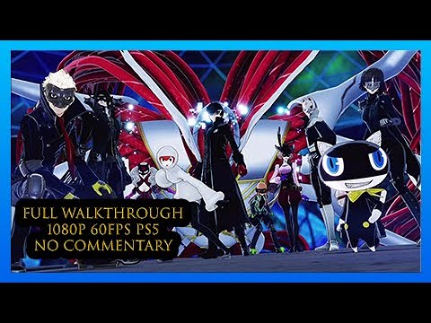 Persona 5 Strikers FULL GAME WALKTHROUGH English DUB True Ending