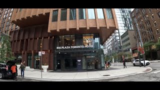 Riu Plaza Hotel Breakfast Buffet Room Tour and Hotel Walkthrough Brand New Toronto Hotel