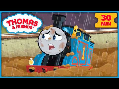 Unlucky Thomas! | Thomas & Friends | 30 Minutes - Kids TV Series, Kingdom Kids Zone - Thomas & Friends