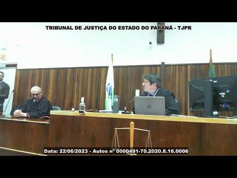 Júri Curitiba - Autos nº 0000491-70.2020.8.16.0006 - 22/06/2023 às 13h30