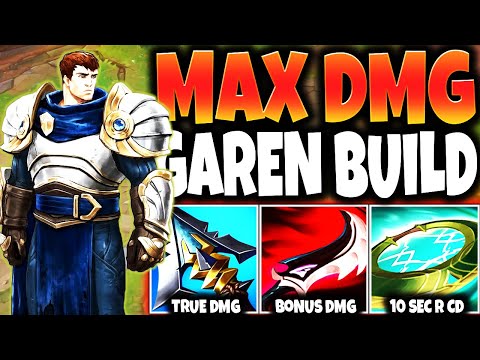 My Max DMG Garen Build in the HARDEST GAME EVER: True Dmg, Slow and R PER 10 SEC TO SPAM IT 🔥