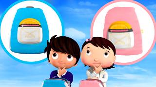 Backpack Song 🎒🎶 Back To School! | Little Baby Bum