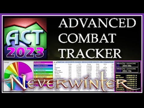 How to Setup Advanced Combat Tracker w/ Spell Timers & Mini Parser for Neverwinter! My ACT Settings!