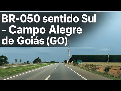 BR-050 sentido Sul - Campo Alegre de Goiás (GO)