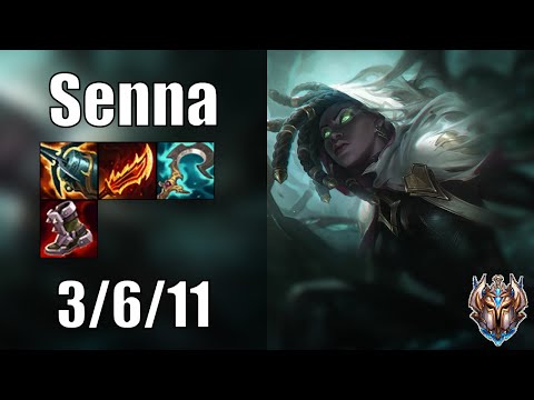 Senna vs Nautilus SUPPORT - Patch 12.9 euw1 CHALLENGER