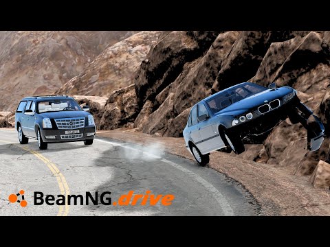 Realistic Car Crash #64 - BeamNG Drive