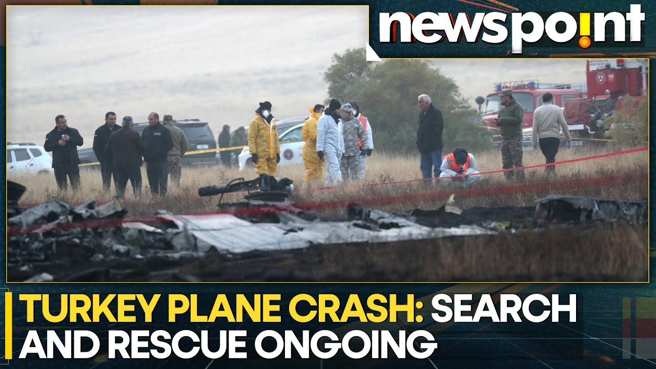 Turkey: Investigation Underway After Turkish Military Plane Crashes in Georgia | WION Newspoint