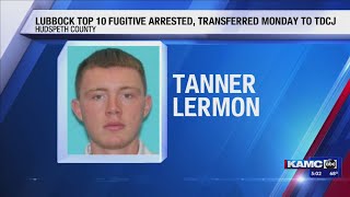 Lubbock top 10 fugitive arrested, transferred Monday to TDCJ