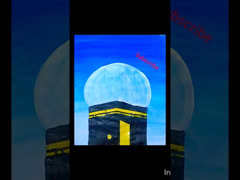 Moon Kaba Sharif 🌙🌝#shorts #art #youtubeshorts