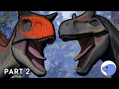Carnotaurus vs Allosaurus | Animation (Part 2/6)