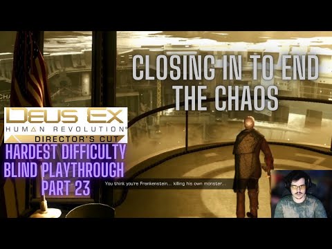 Deus Ex Human Revolution - Part 23 Hardest Difficulty Blind Playthrough