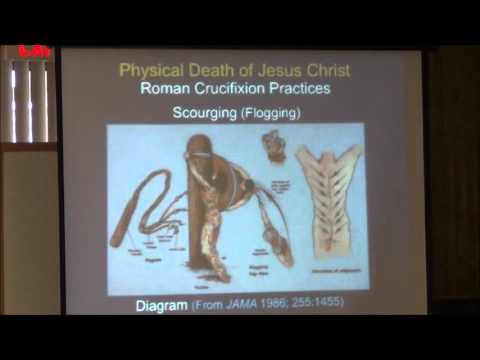 William D. Edwards presenting his medical analysis of crucifixion