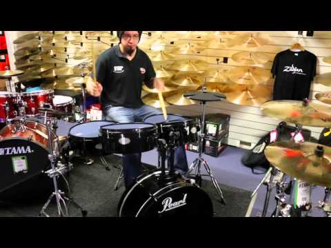 Pearl Rhythm Traveller Drum Kit Demo | PMTVUK