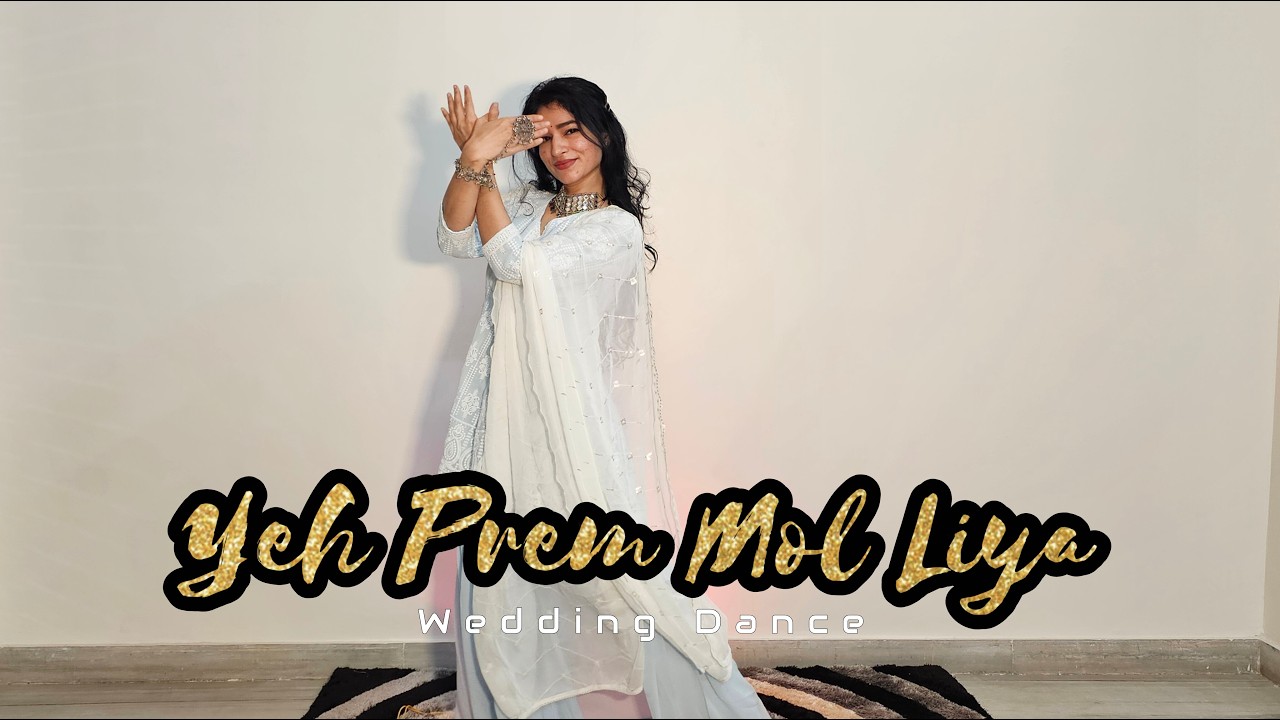 Yeh Prem Mol Liya 🌹 Sharvari x Ayushman | Vartika Saini | Easy Dance Steps for Bride | Wedding Dance