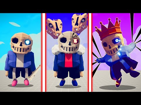 EVOLUTION OF SANS | TABS - Totally Accurate Battle Simulator