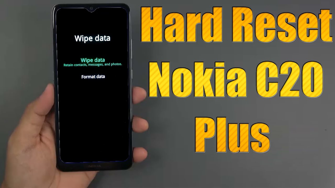 Hard Reset Nokia C20 Plus | Factory Reset Remove Pattern/Lock/Password (How to Guide)