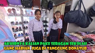 School Registration is Complete.. Buying Uniforms is Done.. Let's Go to School... BE EXCITED.