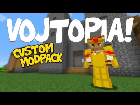 MINECRAFT 1.12.2 MODPACK 2018 - Vojtopia