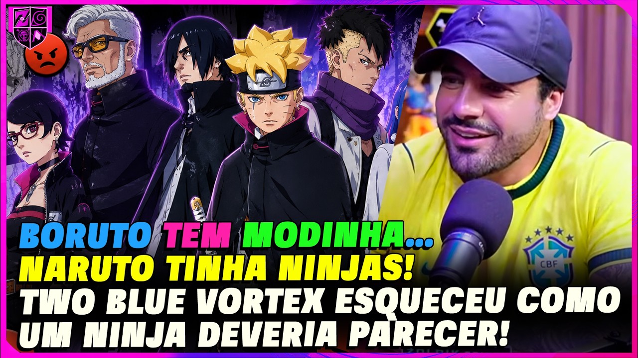TWO BLUE VORTEX ESQUECEU COMO UM NINJA DEVERIA PARECER!  - FRED ANIMES