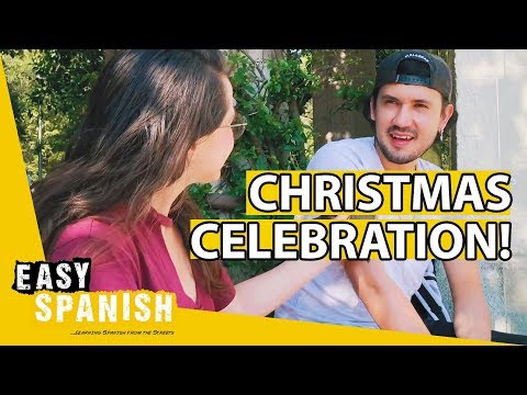 WHAT DO YOU DO ON CHRISTMAS DAY? | Easy Spanish 176