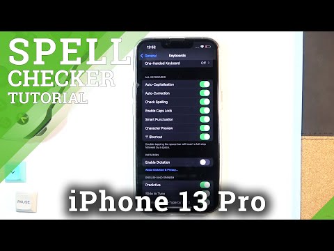 How to Activate Check Spelling on iPhone 13 Pro - Manage Input Text Correction