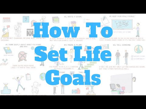 How To Set Life Goals (7 Tips) Video