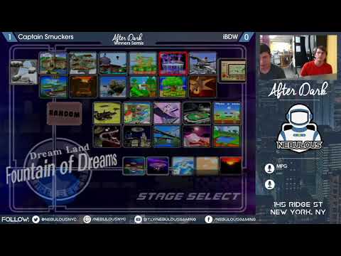 Nebs After Dark #85: Singles - Winners Semis: Captain Smuckers vs. iBDW