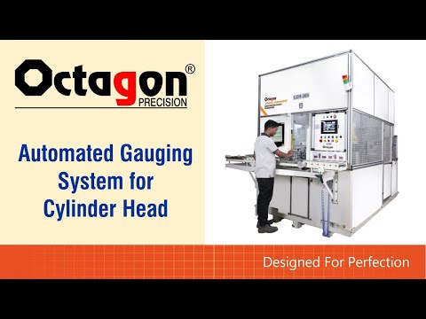 Cylinder head measuring and marking machine