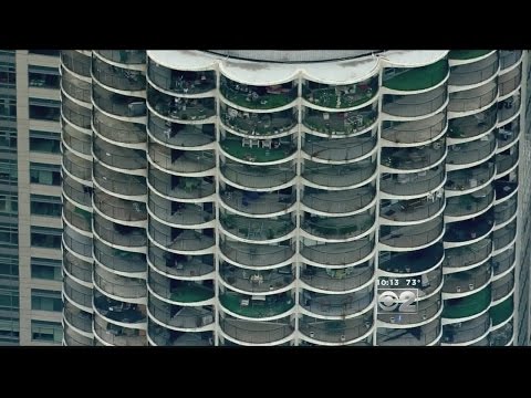 Balconies Shut Down At Iconic Marina Towers