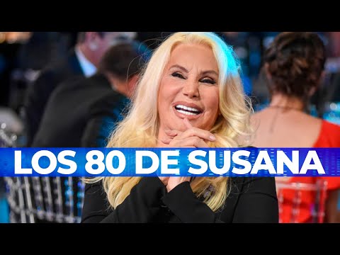 SUSANA GIMÉNEZ CUMPLE 80 AÑOS: la diva argentina se prepara para un festejo a lo grande