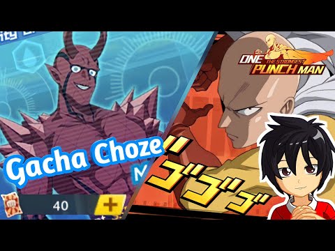 Gacha 40 Elite voucher on banner Monsterized Choze || ONE PUNCH MAN : The Strongest