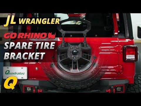 Go Rhino Spare Tire Relocation Bracket Review for Jeep Wrangler JL
