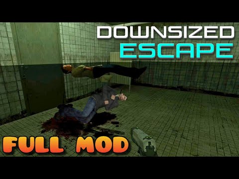 HALF LIFE 2 DOWNSIZED ESCAPE | Full Mod Walkthrough | No Commentary