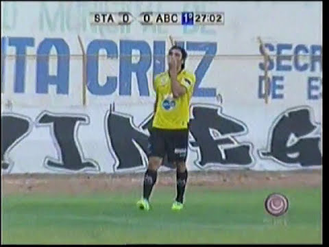 Gol do Jogo Santa Cruz 0 x 1 ABC