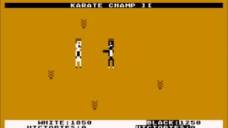 Karate Champ ][ for the Atari 8-bit family