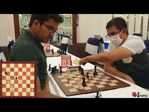 The instructive rook + knight vs rook endgame | Arjun Kalyan vs Delgado Ramirez | Delhi GM 2022