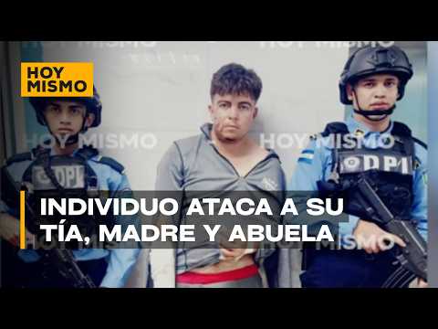DPI captura a sujeto de 35 años señalado por femicidio y parricidio tentado en Los Pinos