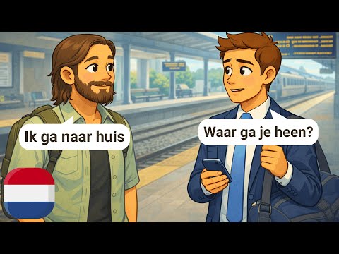 25 Minutes of Daily Dutch Dialogues Practice (With Subtitles) | A1-A2 | Business Trip Dialogues