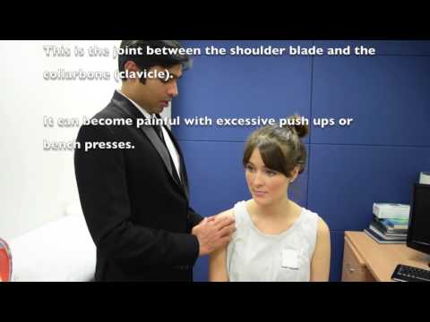Shoulder Examination - Pexinos Sign (Dr. Chintan Desai - Best Shoulder Surgeon Mumbai)