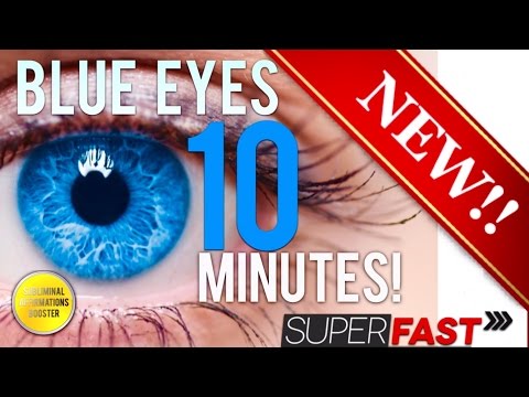 🎧 GET BLUE EYES IN 10 MINUTES! AUDIO AFFIRMATIONS BOOSTER! RESULTS NOW! CHANGE YOUR EYE COLOR!