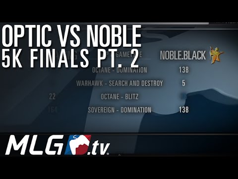 Optic vs Noble Black 5k Finals: Part 2 (August 12th 2014 - eSports Report )