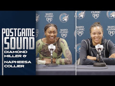 “I’m Lucky To Have a Vet Like Phee” | Diamond Miller & Napheesa Collier Postgame Sound | 06.27.23