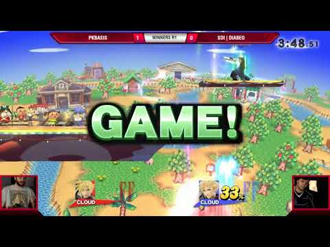 VS Weekly 4/26/18 - Winners R1 -  pkbasis (Bowser) vs SDi | Diabeo (Cloud) - Smash 4