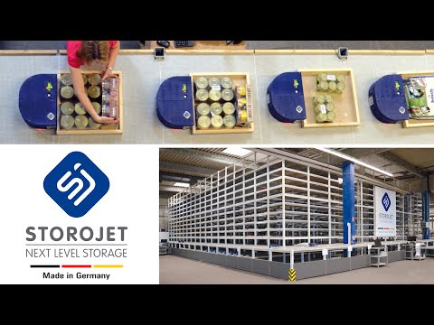 STOROJET Case Study: automatic storage and order picking system for E-Commerce shop for pet food