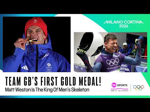 Matt Weston delivers GOLD in men's Skeleton for Team GB! 🥹 🥇 | Winter Olympics 2026