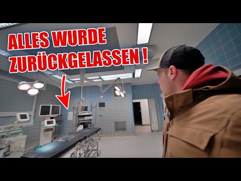 LOSTPLACE: KOMPLETTES KRANKENHAUS ZURÜCKGELASSEN 👩🏼‍⚕️💉 ! EXKLUSIVER EINBLICK IN DIE ALTE KLINIK