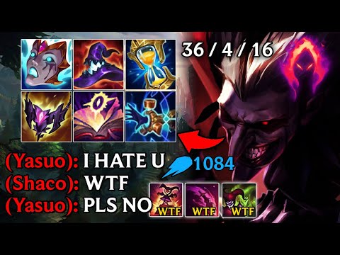 I REACH 1K AP SHACO?! (ENEMY TEAM IS BEGGING ME TO STOP)